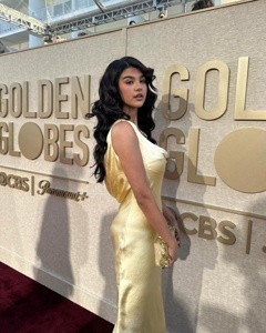 Sara Echeagaray Post: Golden Globes outfit
